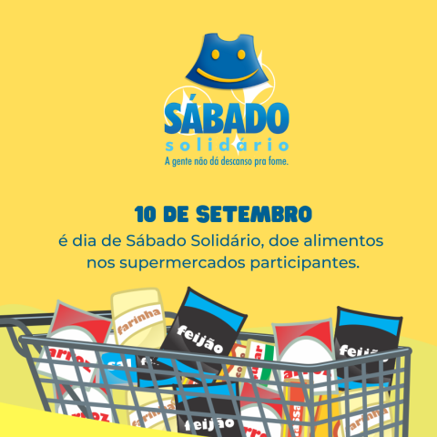 Banco de Alimentos busca voluntários para campanha deste sábado